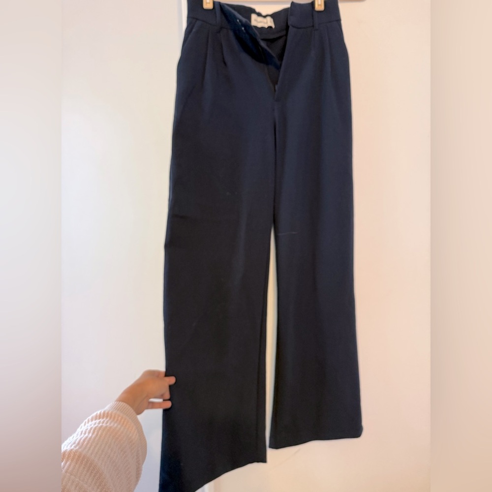 Abercrombie Wide Leg Tailored Trouser